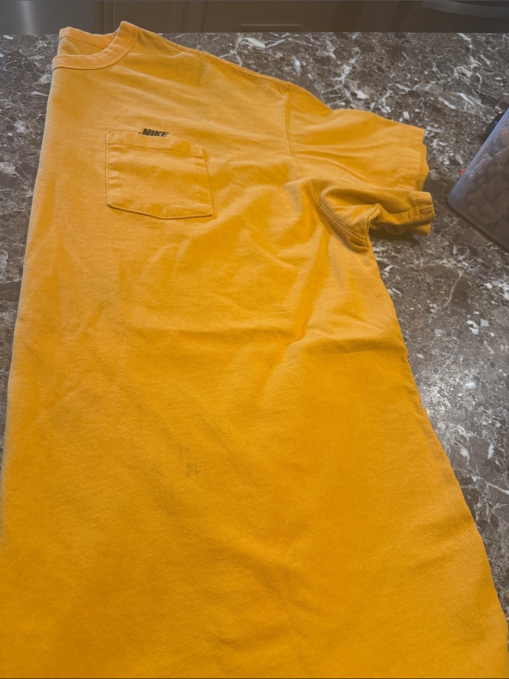 Nike Orange Pocket T-Shirt